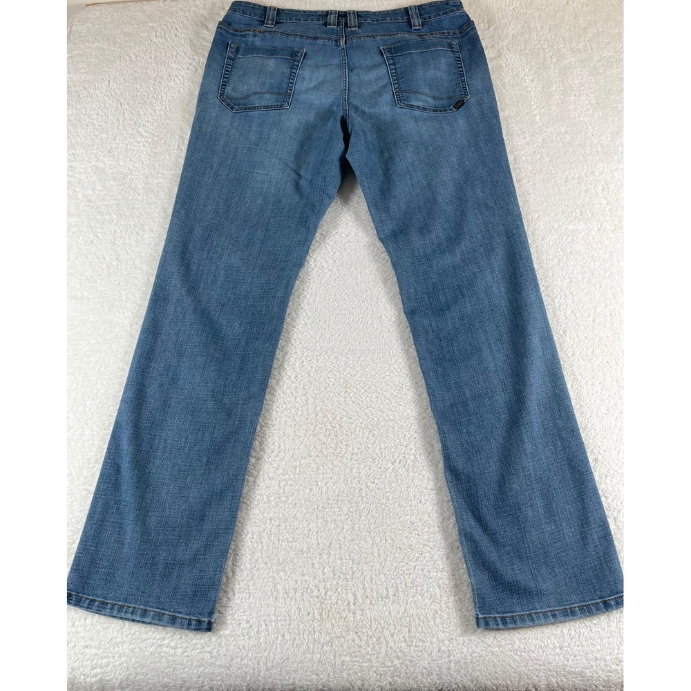 5.11 Tactical Defender-Flex Straight Leg Jeans Mens 36x34 Blue Denim 74477-586 - Picture 3 of 10